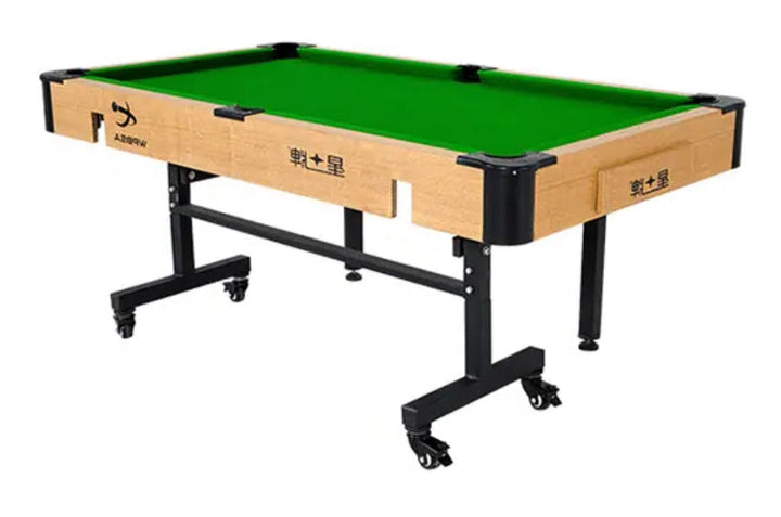 WPBSA Star 6ft Foldable Pool Table