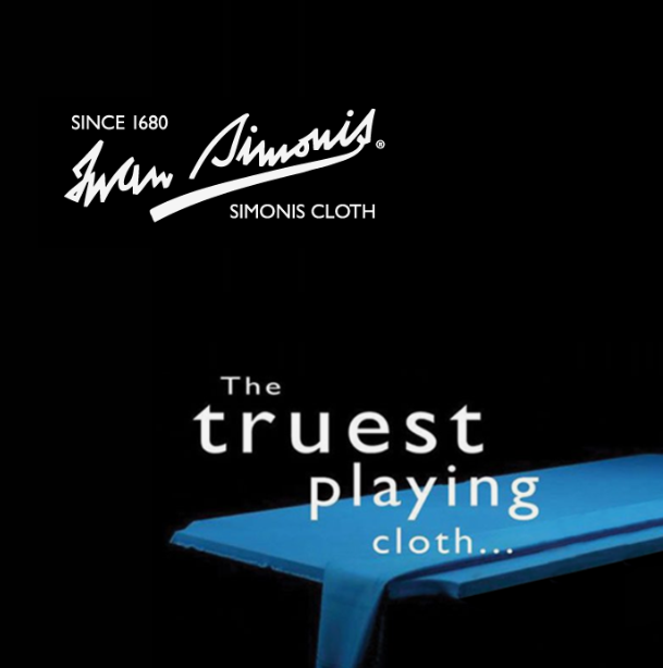 Simonis 860 Pool Table Cloth – Tournament Blue