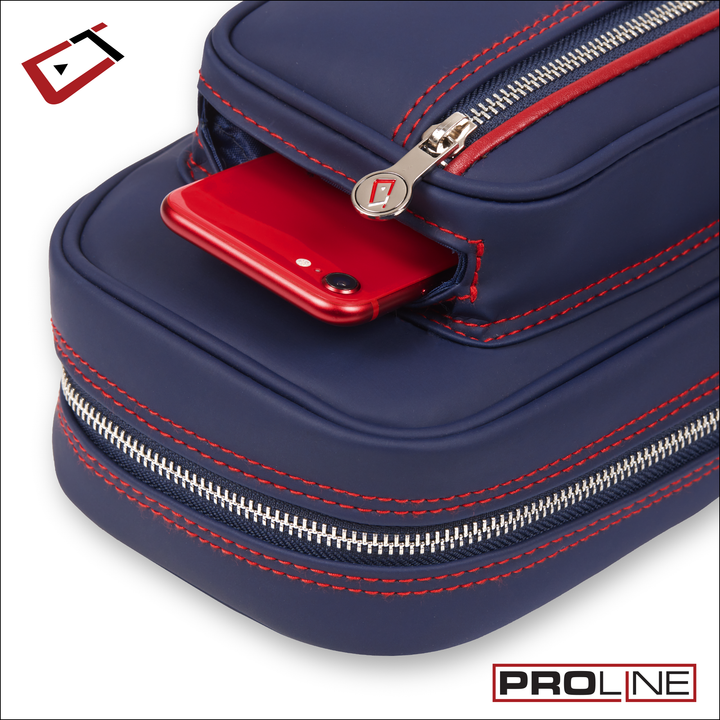 Cuetec Pro Line 4×8 Case – Navy (Soft)