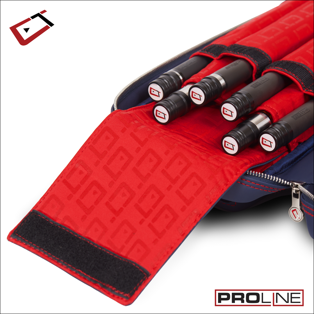Cuetec Pro Line 4×8 Case – Navy (Soft)
