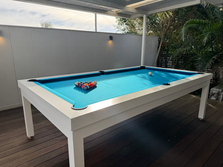 Mirage 8ft Outdoor Pool Table – Premium Slate, Weatherproof Design