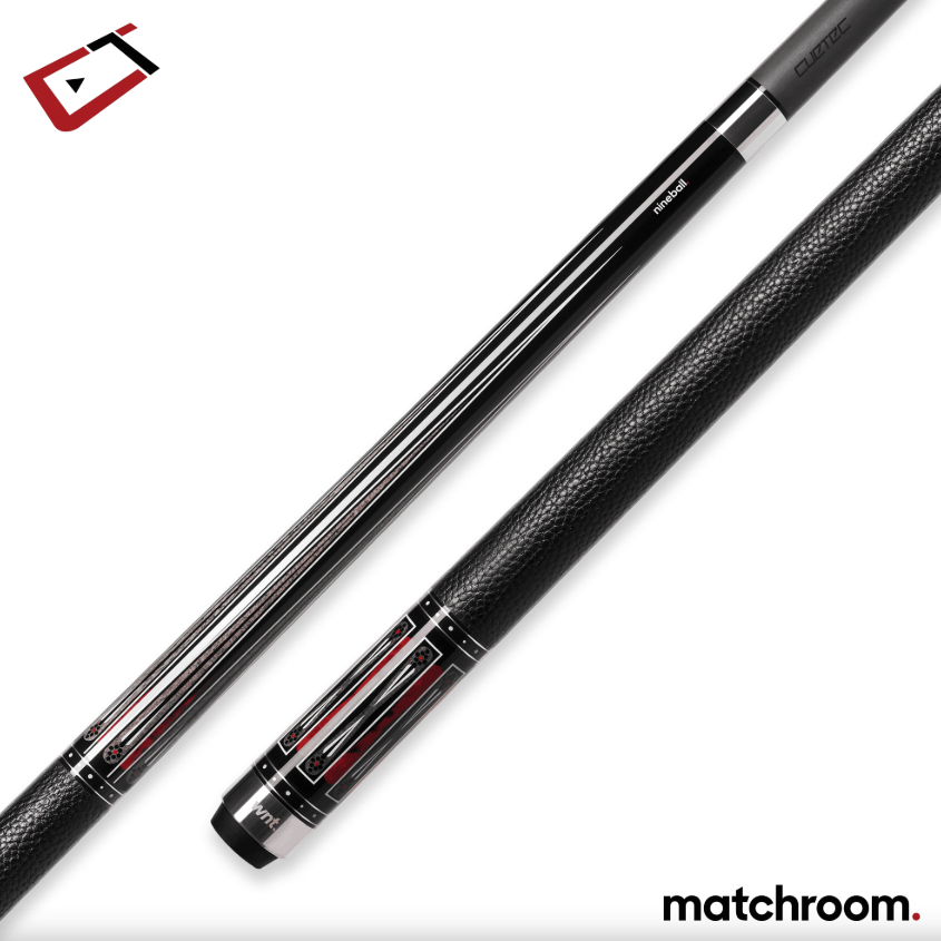 Cuetec Cynergy Nineball Series Ink Black 12.5mm 95-180LTW