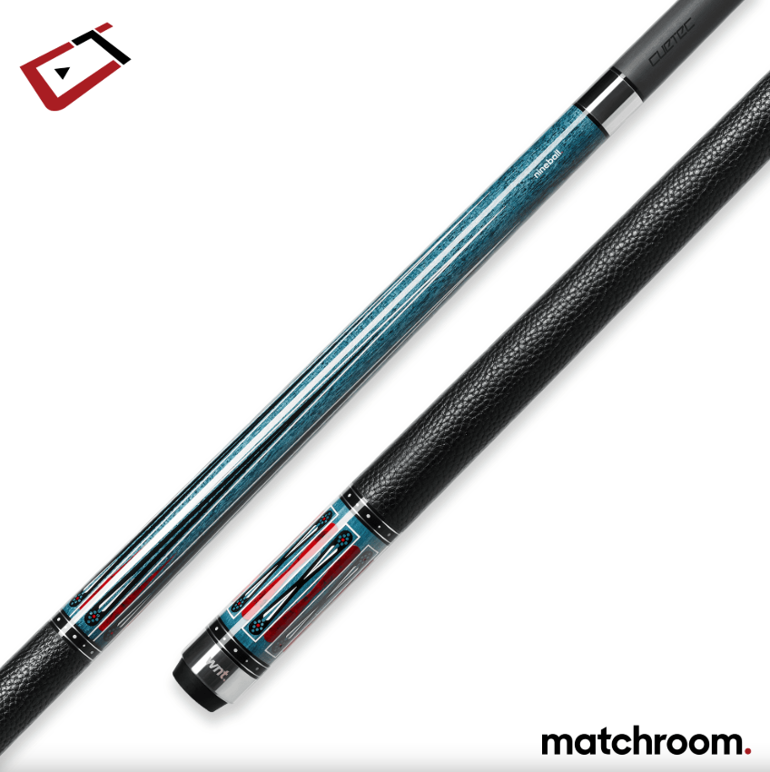 Cuetec Cynergy Nineball Series Indigo Blue Stain 11.8mm 95-182LTW-S