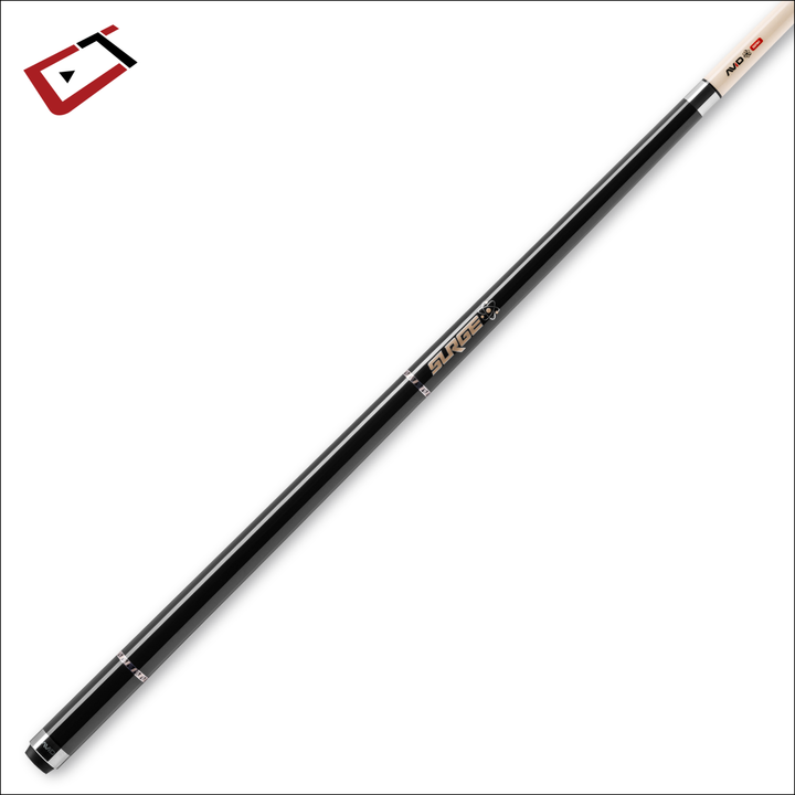 Cuetec AVID Surge Break Cue – Black/Gold