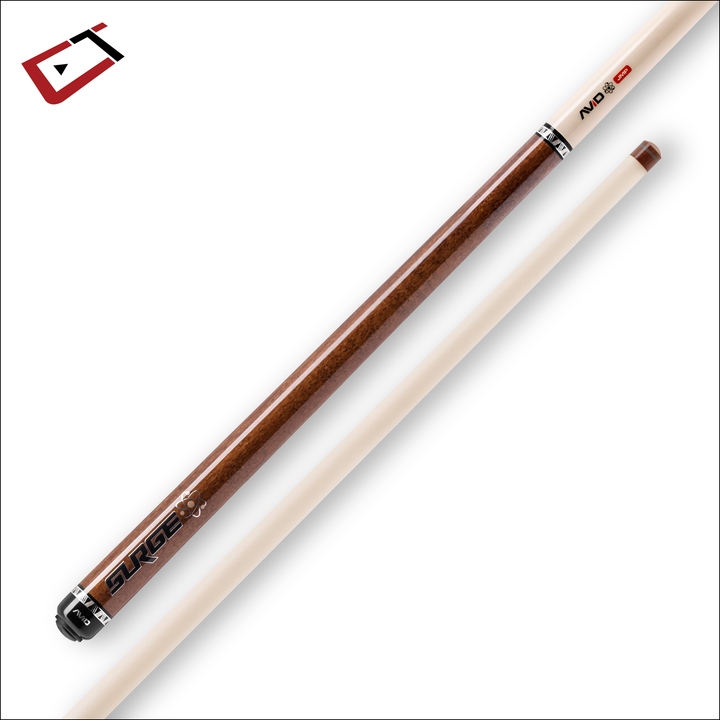 Cuetec AVID Surge Jump Cue – Brown Stain