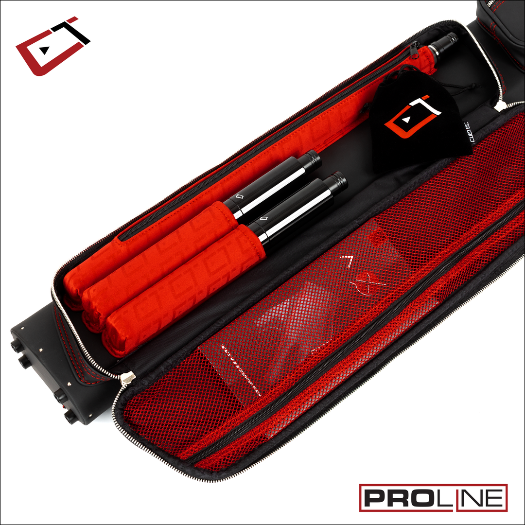 Cuetec Pro Line 2×4 Case – Black