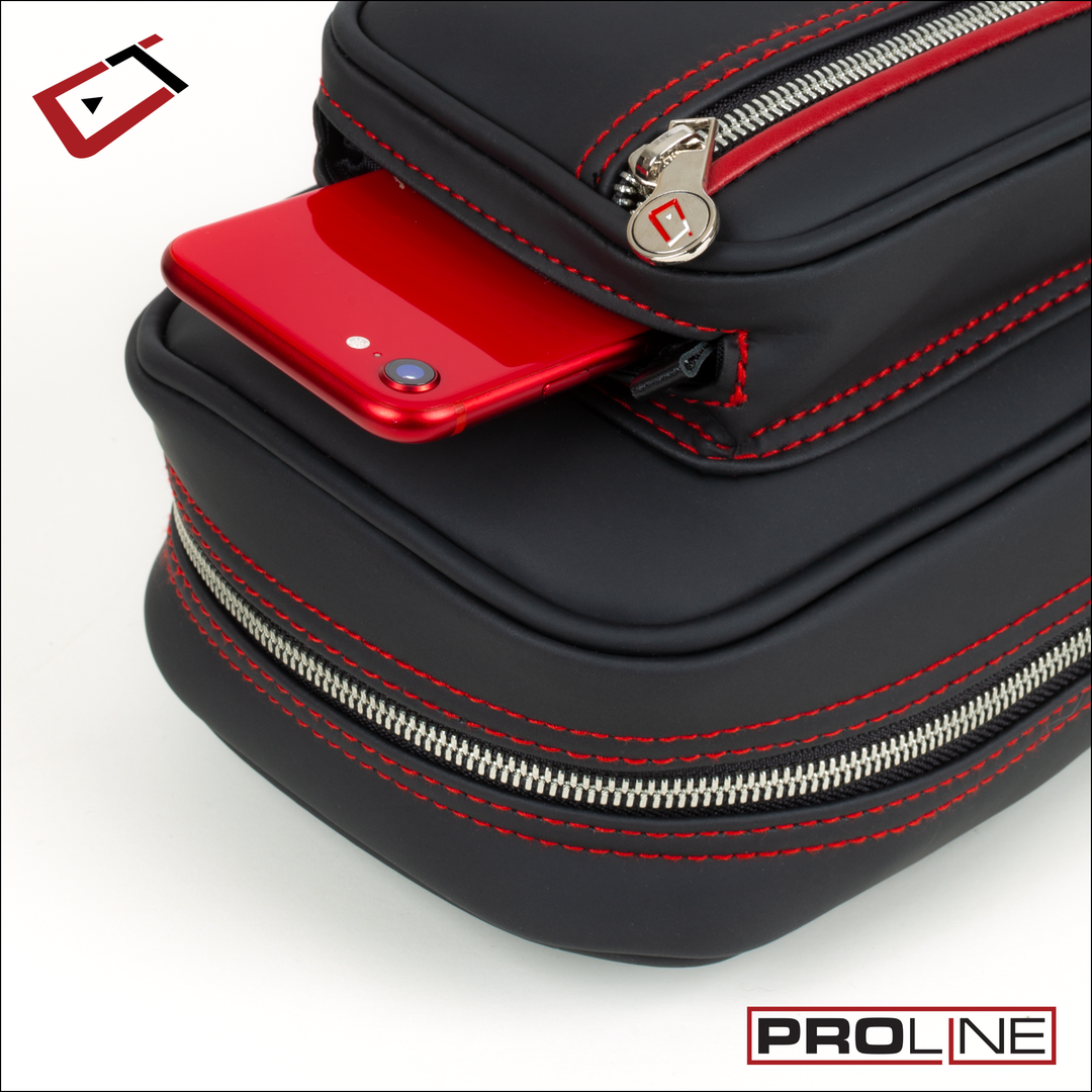 Cuetec Pro Line 4×8 Case – Black (Soft)