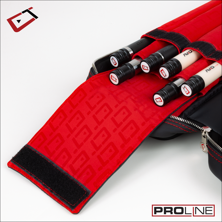 Cuetec Pro Line 4×8 Case – Black (Soft)