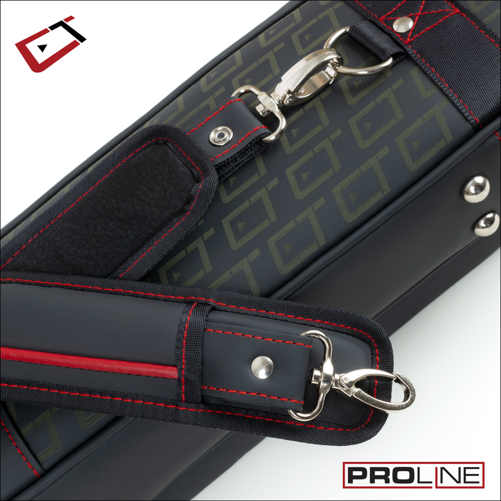 Cuetec Pro Line 4×8 Case – Black (Soft)