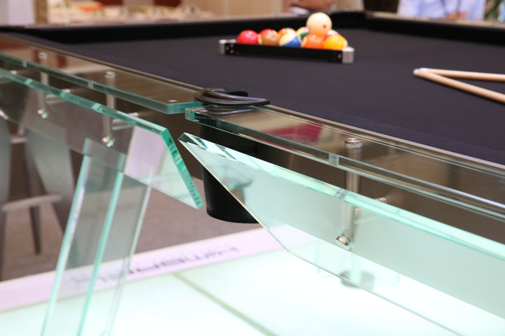 Halo Glass Pool Table – Premium Designer Series by 1066 Billiards