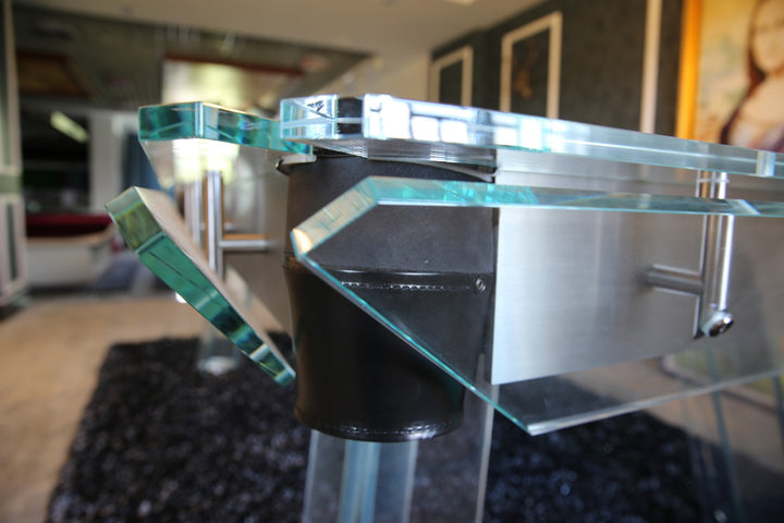 Halo Glass Pool Table – Premium Designer Series by 1066 Billiards