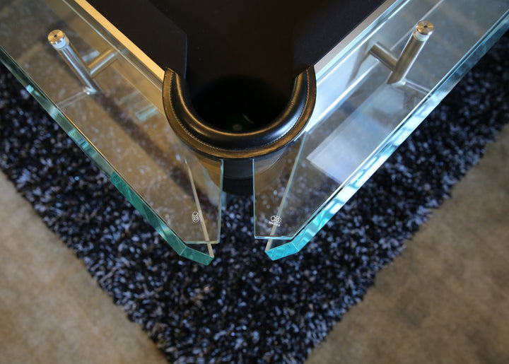 Halo Glass Pool Table – Premium Designer Series by 1066 Billiards