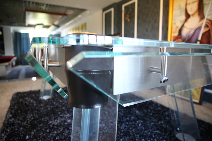 Halo Glass Pool Table – Premium Designer Series by 1066 Billiards