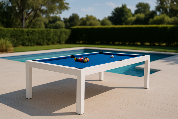 Mirage 8ft Outdoor Pool Table – Premium Slate, Weatherproof Design