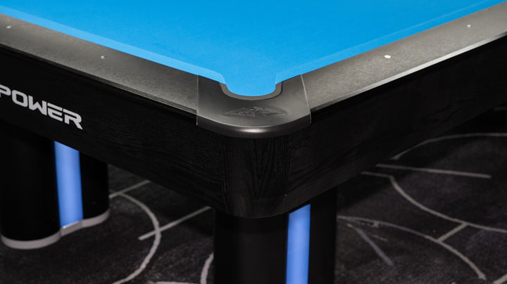SUPER POWER Blue Phantom 9ft Tournament Pool Table