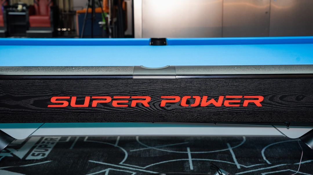 SUPER POWER Wolverine Volcano 9ft Tournament Pool Table
