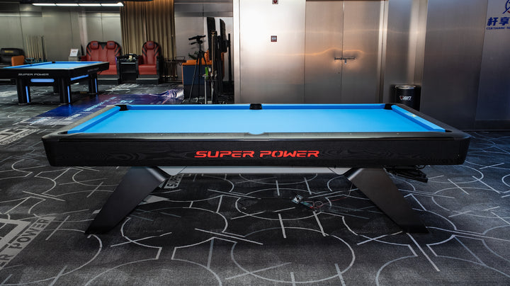 SUPER POWER Wolverine Volcano 9ft Tournament Pool Table