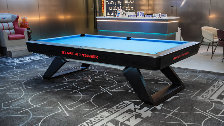 SUPER POWER Wolverine Volcano 9ft Tournament Pool Table