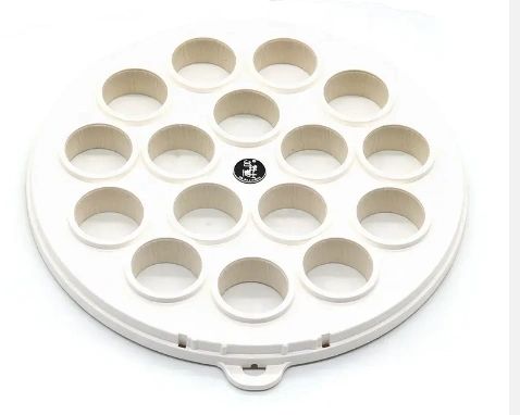 Professional 16 Hole Replacement Wool Ring Tray